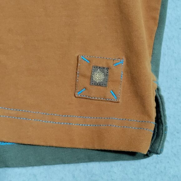 Territory Ahead Shirt Mens Large L/S Button Up Color Block Western Soft Comfort - Picture 5 of 16